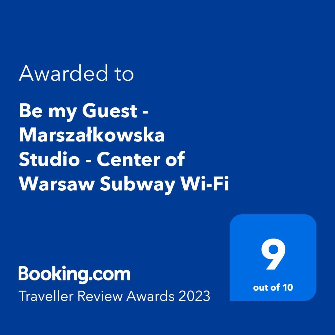 Be My Guest - Marszalkowska Studio - Center Of Warsaw Subway Wi-Fi Breakfast エクステリア 写真